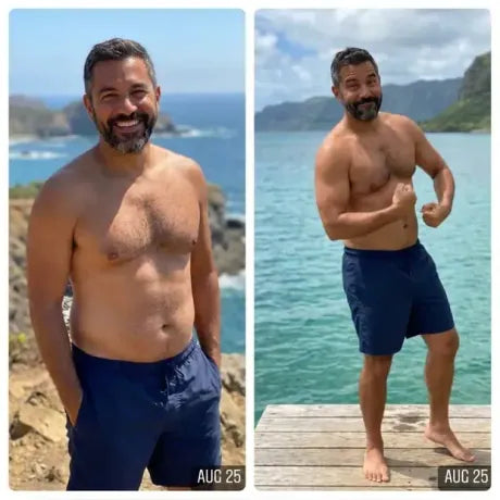 Antes y despues, cliente real