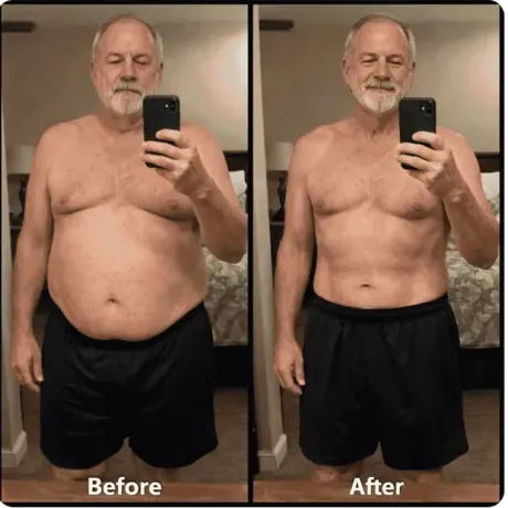 Antes y despues, cliente real
