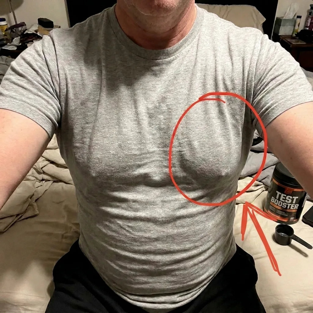 La tarde en la que ya no pude fingir las tetas de hombre