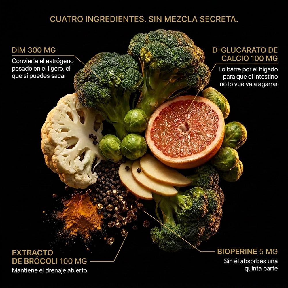Los cuatro ingredientes de EstroBlock y el trabajo de cada uno