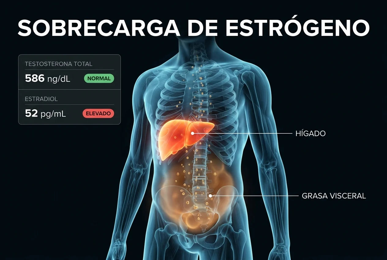 Holograma de rayos X de la sobrecarga de estrógeno